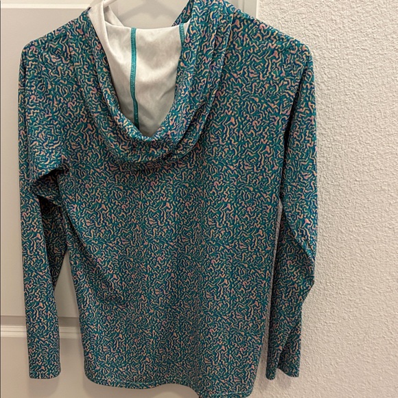 Colorful Patterned Long Sleeve Top - Picture 4 of 4